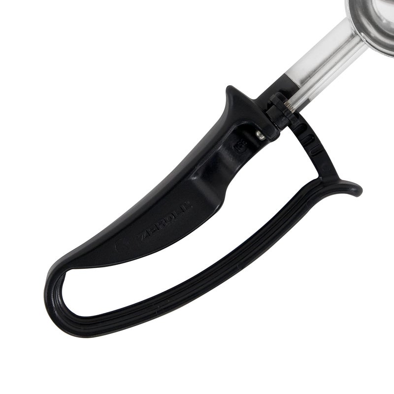 Zeroll 2030 Universal Standard Length EZ Disher Food Portion Control Scoop Designed for Right or Left Hand Use Dishwasher Safe NSF Approved, 1 3/4-Inch, Black - Image 2